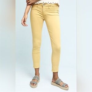 AG Adriano Goldschmied Yellow Skinny Jeans